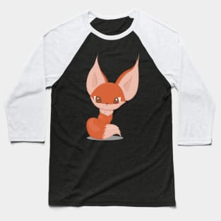 Cute fox Baseball T-Shirt